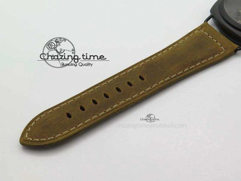 PAM613 Q Real Ceramic V6F on Brown Asso Strap A6497