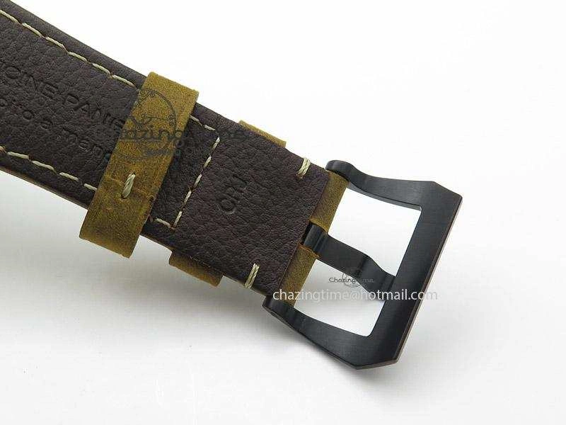 PAM613 Q Real Ceramic V6F on Brown Asso Strap A6497