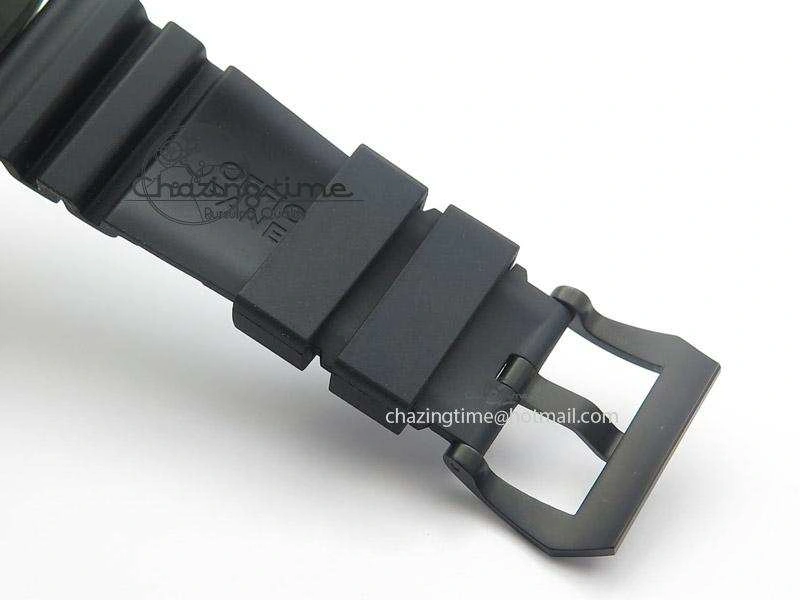 PAM616 Carbotech JF Best Edition On Blue Logo Black Rubber Strap P9000 Clone