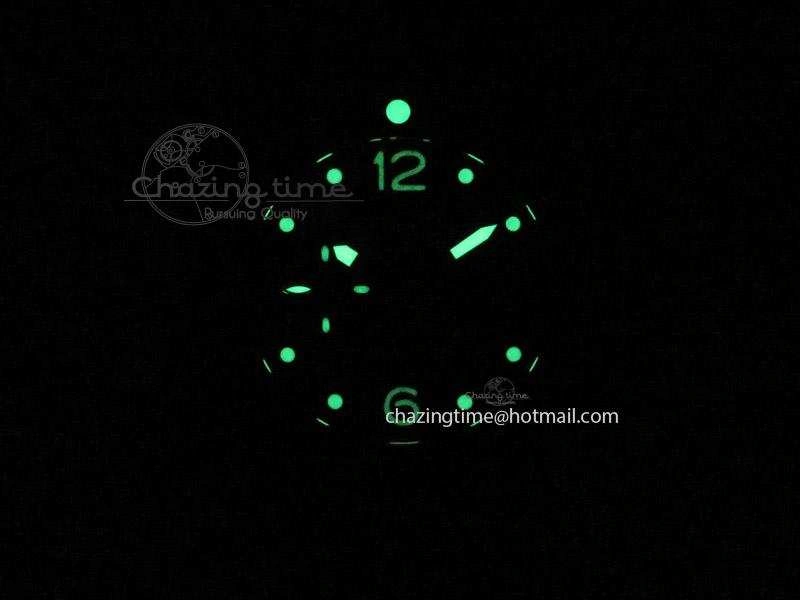 PAM616 Carbotech V6F Best Edition on Blue Logo Black Rubber Strap P9000