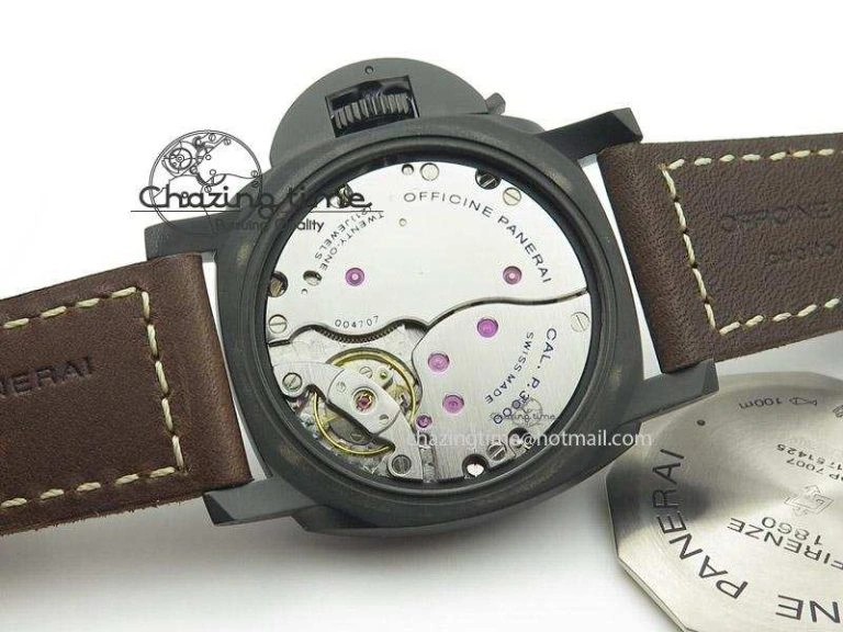 PAM617 R Luminor 1950 3 Days DLC ZF  Best Edition On Brown Leather Strap P3000 Superclone