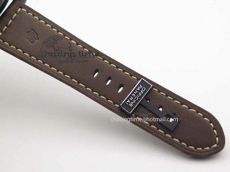 PAM617 R Luminor 1950 3 Days DLC ZF  Best Edition On Brown Leather Strap P3000 Superclone