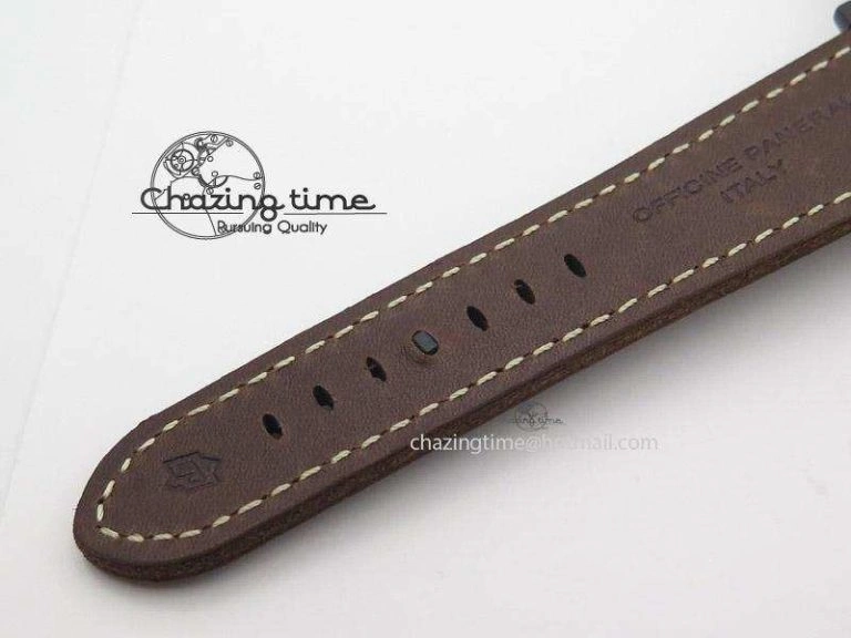 PAM617 R Luminor 1950 3 Days DLC ZF  Best Edition On Brown Leather Strap P3000 Superclone
