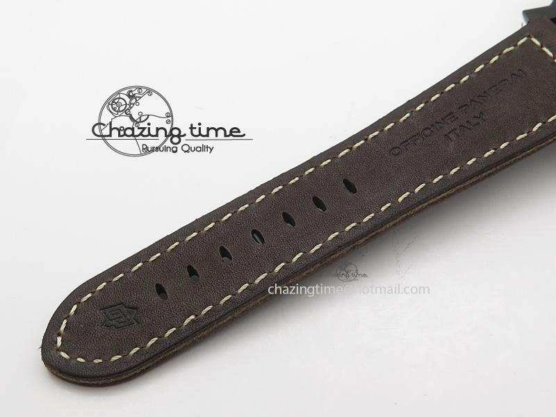 PAM617 R Luminor 1950 DLC V6F California Dial Sapphire Crystal On Brown Leather Strap P3000