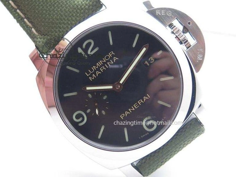 PAM618 Q “Hong Kong” V6F Best Edition On Green Nylon Strap P90002