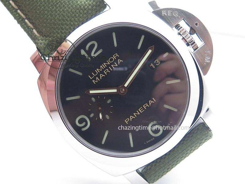 PAM618 Q “Hong Kong” V6F Best Edition On Green Nylon Strap P90002
