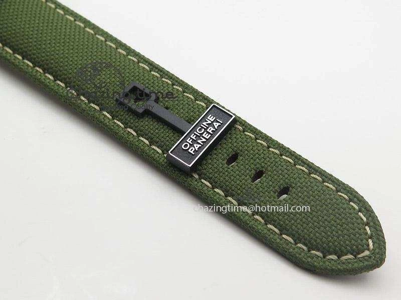 PAM618 Q “Hong Kong” V6F Best Edition On Green Nylon Strap P90002