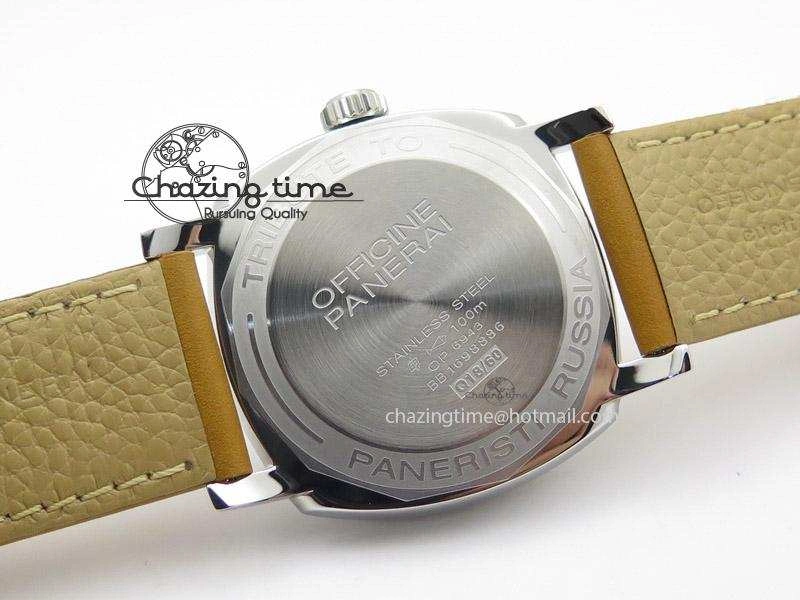 PAM622 Q “Tribute to Paneristi Russia” V6F Best Edition On Brown Leather Strap A6497 V2