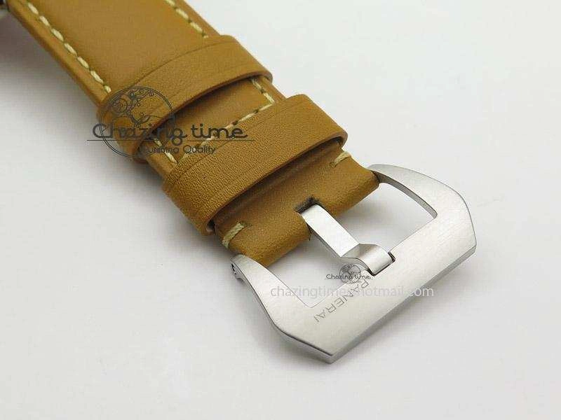 PAM622 Q “Tribute to Paneristi Russia” V6F Best Edition On Brown Leather Strap A6497 V2