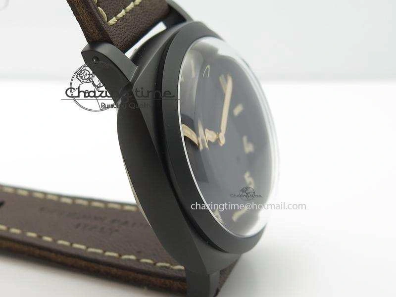 PAM629 R Luminor 1950 DLC ZF Best Edition On Brown Leather Strap P.3000 Superclone
