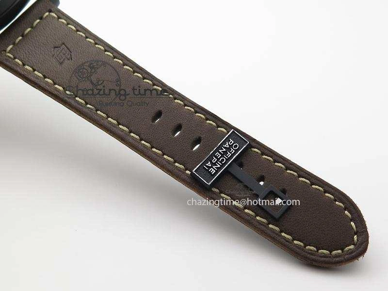 PAM629 R Luminor 1950 DLC ZF Best Edition On Brown Leather Strap P.3000 Superclone