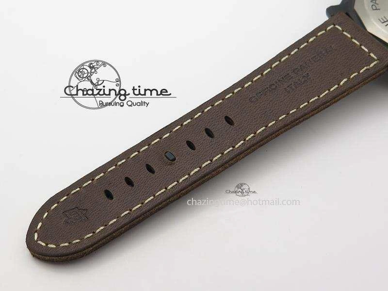 PAM629 R Luminor 1950 DLC ZF Best Edition On Brown Leather Strap P.3000 Superclone