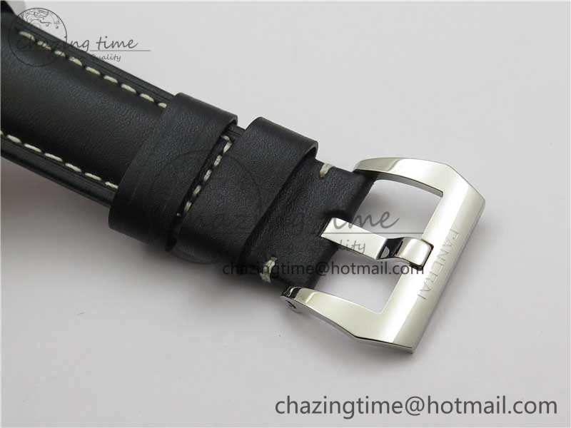 PAM634 R Paneristi Anniversary HWF Best Edition On Black Leather Strap A6497