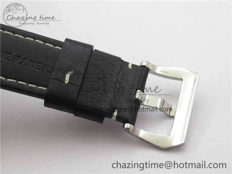 PAM634 R Paneristi Anniversary HWF Best Edition On Black Leather Strap A6497