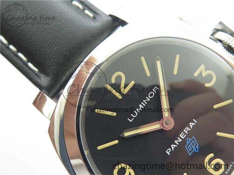 PAM634 R Paneristi Anniversary HWF Best Edition On Black Leather Strap A6497
