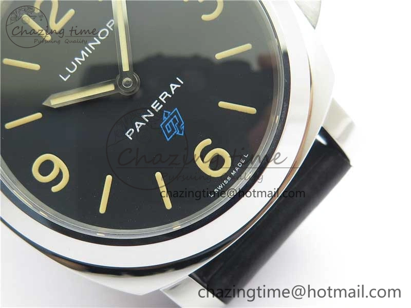 PAM634 R Paneristi Anniversary HWF Best Edition On Black Leather Strap A6497