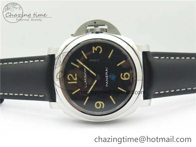 PAM634 R Paneristi Anniversary HWF Best Edition On Black Leather Strap A6497