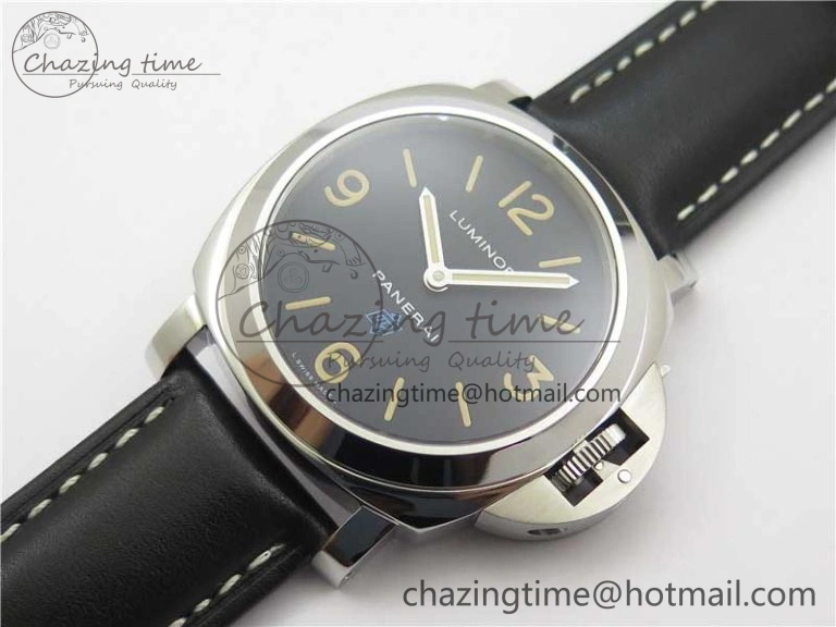 PAM634 R Paneristi Anniversary HWF Best Edition On Black Leather Strap A6497