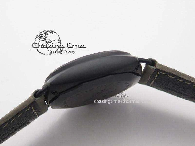 PAM643 Ceramic V6F Best Edition Paris Hobnailson Dial On Gray Asso Strap P9000