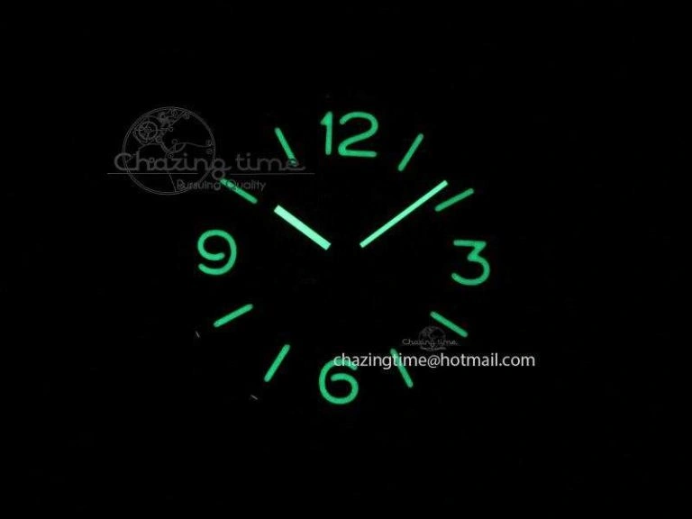 PAM643 Ceramic V6F Best Edition Paris Hobnailson Dial On Gray Asso Strap P9000