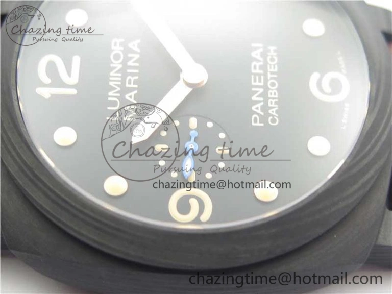 PAM661 Carbotech VSF 1:1 Best Edition on Brown Leather Strap P.9010 Clone