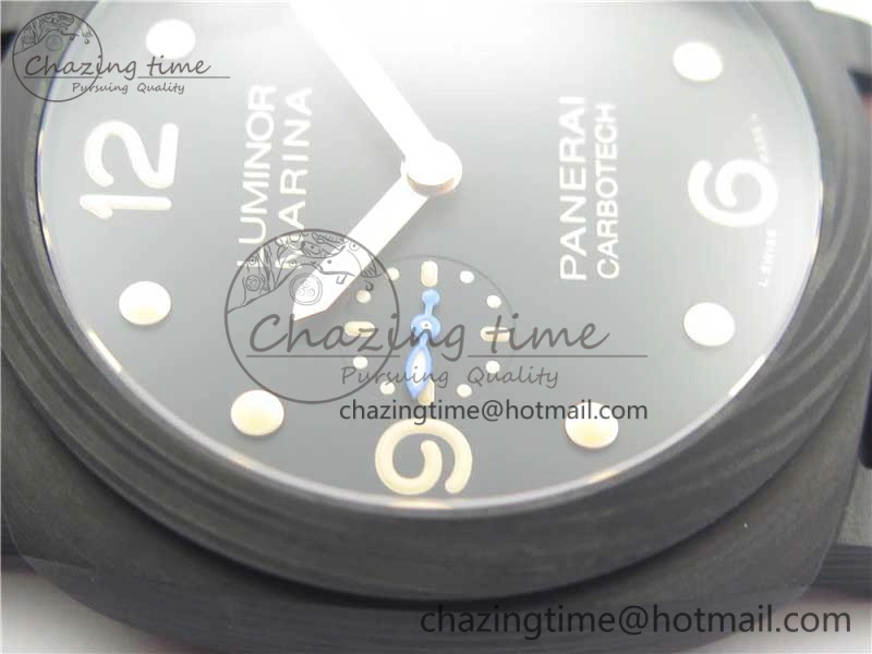PAM661 Carbotech VSF 1:1 Best Edition on Brown Leather Strap P.9010 Clone