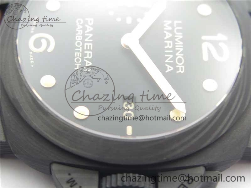 PAM661 Carbotech VSF 1:1 Best Edition on Brown Leather Strap P.9010 Clone