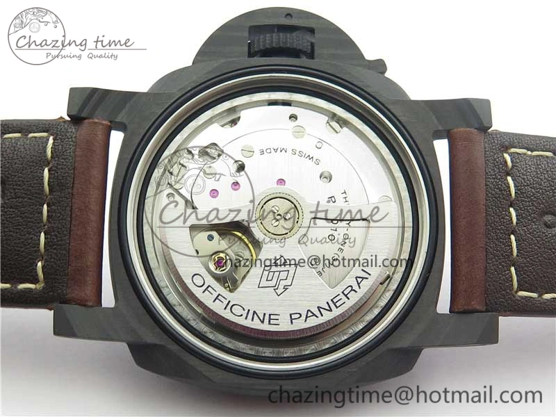 PAM661 Carbotech VSF 1:1 Best Edition on Brown Leather Strap P.9010 Clone