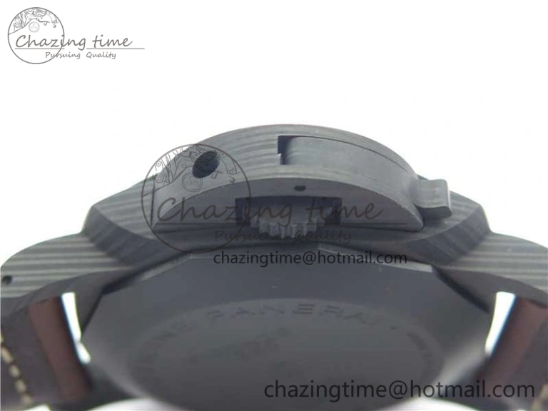 PAM661 Carbotech VSF 1:1 Best Edition on Brown Leather Strap P.9010 Clone