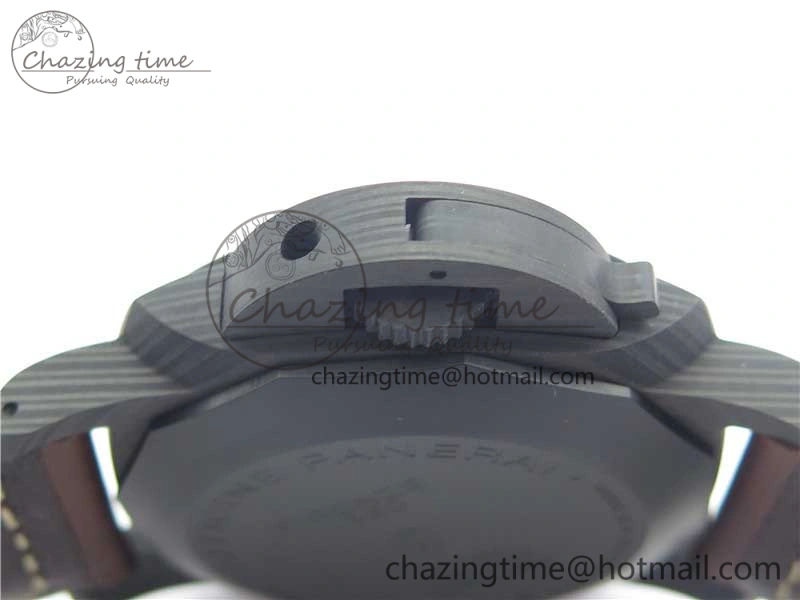 PAM661 Carbotech VSF 1:1 Best Edition on Brown Leather Strap P.9010 Clone
