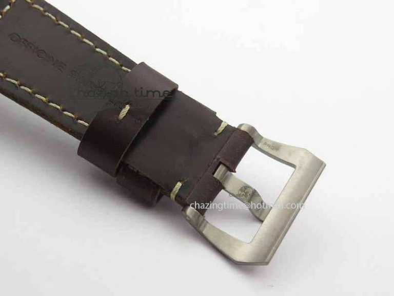 PAM671 T Bronzo XF Best Edition Blue Dial On Dark Brown Leather Strap P.9010 V2