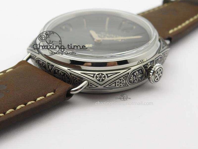 PAM672 R Radiomir Firenze 3 Days ZF Best Edition On Brown Asso Leather Strap P.3000 Super Clone