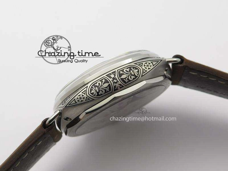PAM672 R Radiomir Firenze 3 Days ZF Best Edition On Brown Asso Leather Strap P.3000 Super Clone