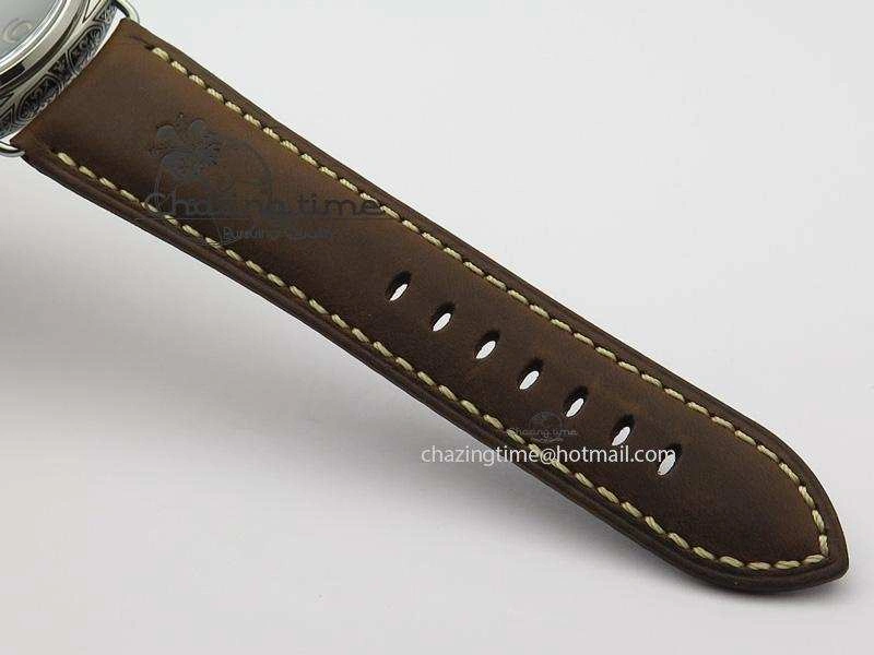 PAM672 R Radiomir Firenze 3 Days ZF Best Edition On Brown Asso Leather Strap P.3000 Super Clone