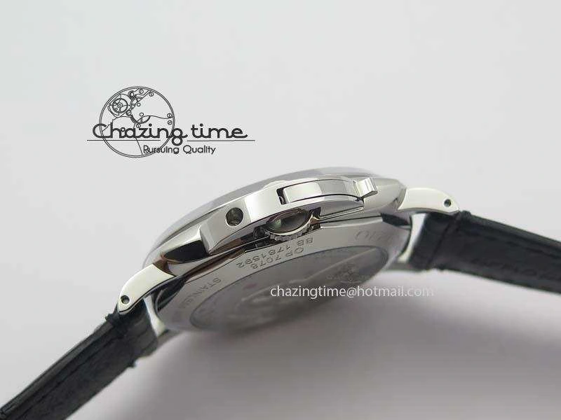 PAM676 Luminor Due 3 Days Acciaio V6F Best Edition On Black Leather Strap P.1000