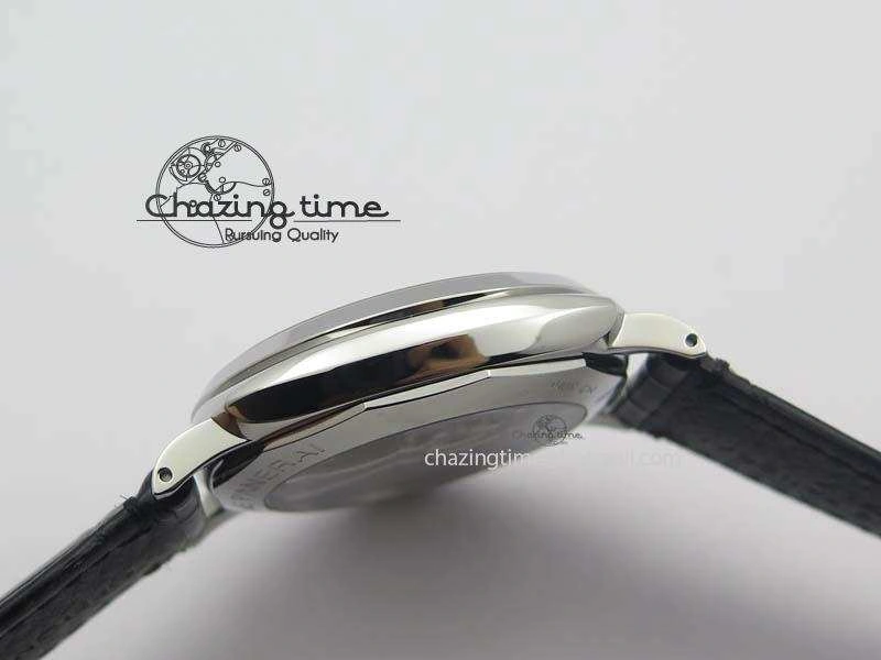 PAM676 Luminor Due 3 Days Acciaio V6F Best Edition On Black Leather Strap P.1000