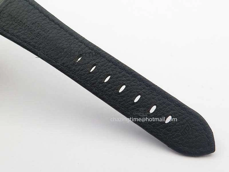 PAM676 Luminor Due 3 Days Acciaio V6F Best Edition On Black Leather Strap P.1000
