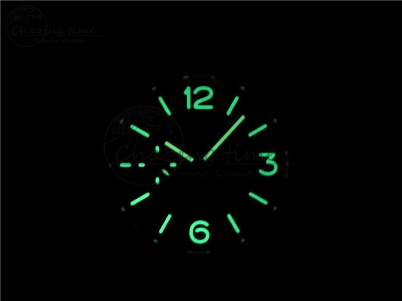 PAM677 Luminor Due 3 Days Acciaio RG XF Best Edition on Black Leather Strap P.1000
