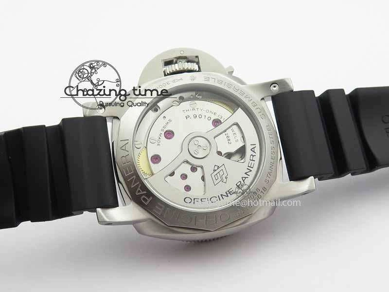 PAM682 Luminor Submersible XF 1:1 Best Edition On Black Rubber Strap P.9010 V2