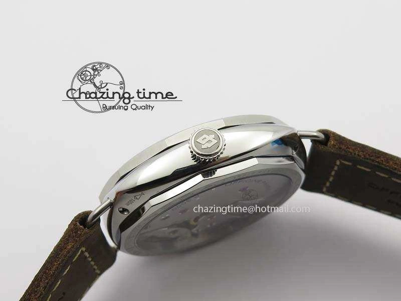 PAM685 Acciaio Brevettato SF Best Edition Black Dial On Brown Leather Strap P.3000 Super Clone