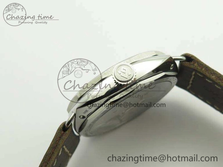PAM685 SS ZF 1:1 Best Edition Black Dial On Leather Strap P.3000 Super Clone