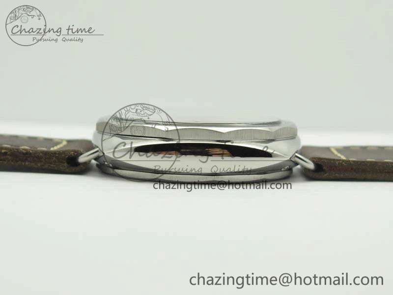 PAM685 SS ZF 1:1 Best Edition Black Dial On Leather Strap P.3000 Super Clone
