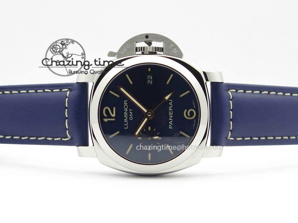 PAM688 S VSF 1:1 Best Edition Blue Dial On Blue Leather Strap P.9001 Super Clone V2