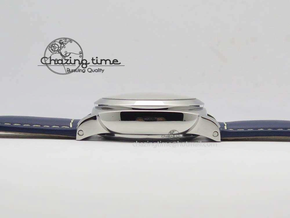 PAM688 S VSF 1:1 Best Edition Blue Dial On Blue Leather Strap P.9001 Super Clone V2