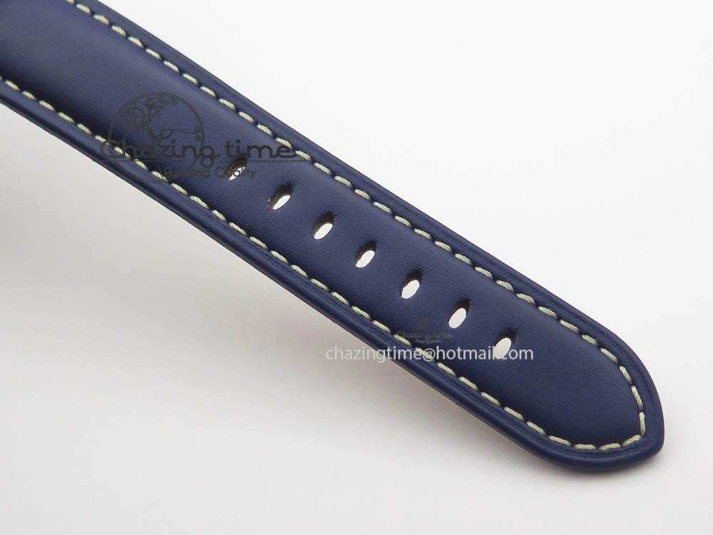 PAM688 S VSF 1:1 Best Edition Blue Dial On Blue Leather Strap P.9001 Super Clone V2