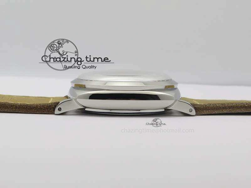 PAM690 Q SF Best Edition Blue Dial On Brown Leather Strap P.3000 Super Clone V2 ( Sapphire )