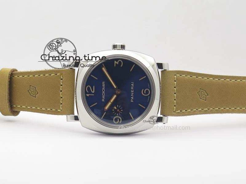 PAM690 Q SF Best Edition Blue Dial On Brown Leather Strap P.3000 Super Clone