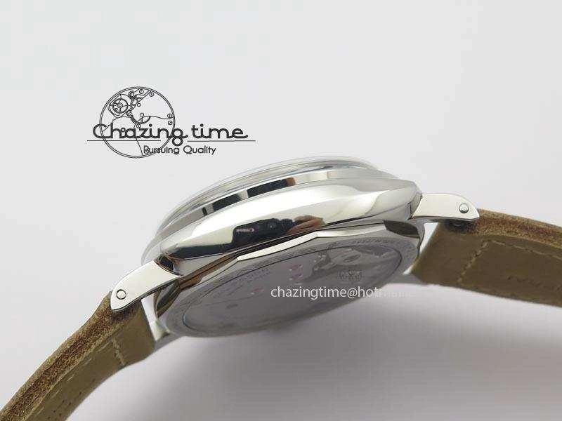 PAM690 Q SF Best Edition Blue Dial On Brown Leather Strap P.3000 Super Clone
