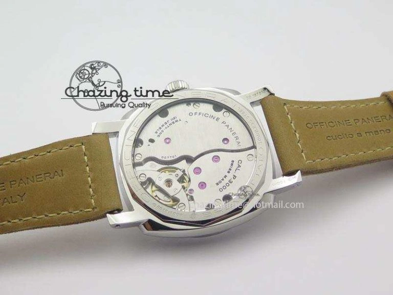 PAM690 Q SF Best Edition Blue Dial On Brown Leather Strap P.3000 Super Clone