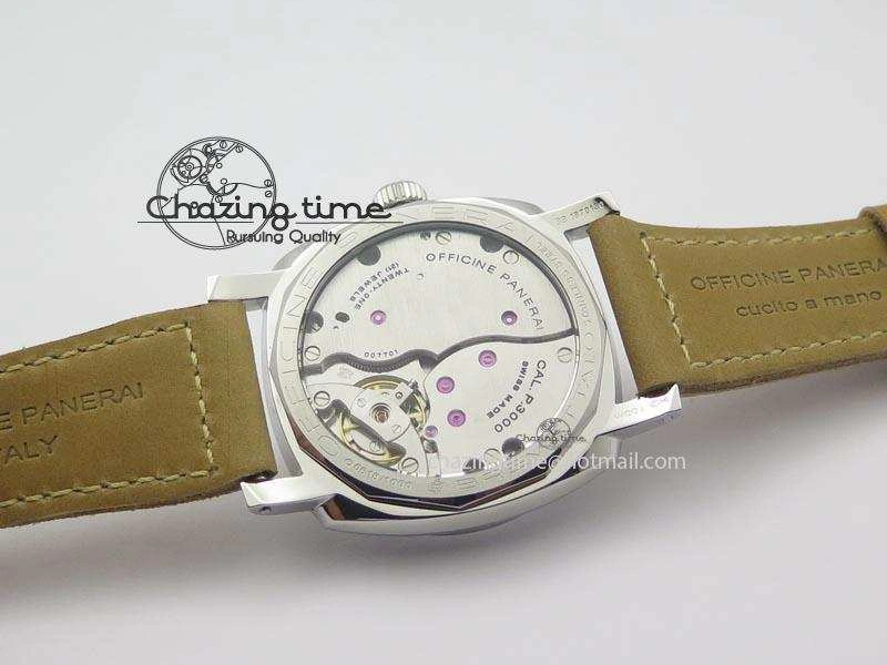 PAM690 Q SF Best Edition Blue Dial On Brown Leather Strap P.3000 Super Clone